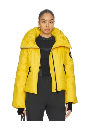 Goldbergh Porter Ski Jacket in Yellow. Size 34. Also in 36, 38, 40.