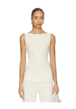 Geel Piper Top in Cream. Size L. Also in S, XS, M, XL.