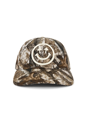 Happy Caps Classic Logo Dad Hat in Green.