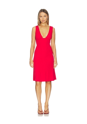 Geel Sabrina Dress in Red. Size L. Also in S, XS, M.