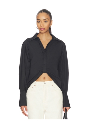 HEVRON Paola Top in Black. Size S. Also in XS, M.