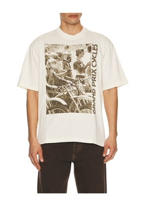 Fox Racing Circa 74 Oversized Tee in White. Size M. Also in S, L, XL/1X.