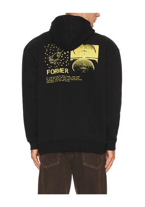 FORMER Free Crux Hoodie in Black. Size M. Also in S, L, XL/1X.