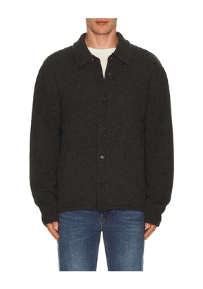 FRAME Shirt Sweater in Grey. Size M. Also in S, L, XXL/2X, XL/1X.