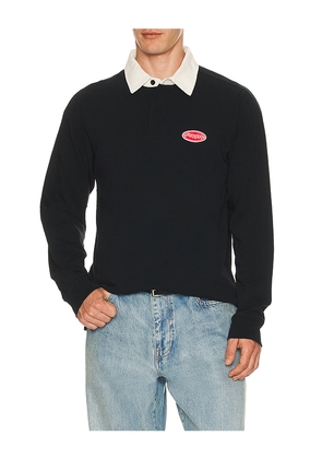 FORMER Reynolds Flatline Rugby Polo in Black. Size S. Also in XL/1X.