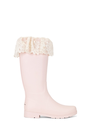 For Love & Lemons Brigitta Rainboot in Pink. Size 37. Also in 36.