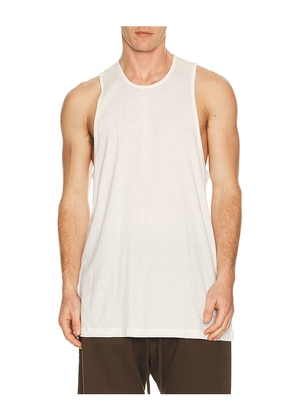 Fear of God ESSENTIALS Essential Tank in White. Size M. Also in L, XL/1X, XXL/2X.