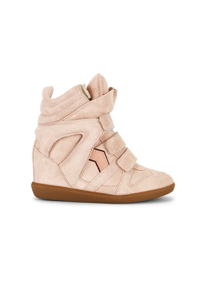 Isabel Marant Bekett Sneaker in Pink. Size 38. Also in 37, 39, 40, 41.