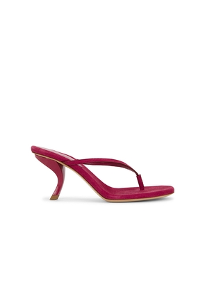 GIA BORGHINI Aurorina Sandal in Red. Size 37. Also in 36.5, 37.5, 38, 38.5, 39, 39.5.