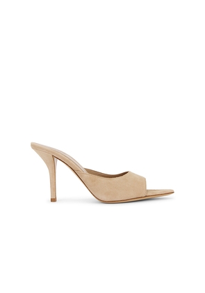 GIA BORGHINI Perni04 Heel in Beige. Size 36. Also in 38, 38.5, 39.5.