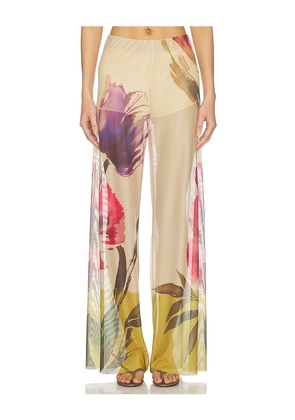 JBQ Coast Pant in Yellow,Red. Size M. Also in L, S, XS.