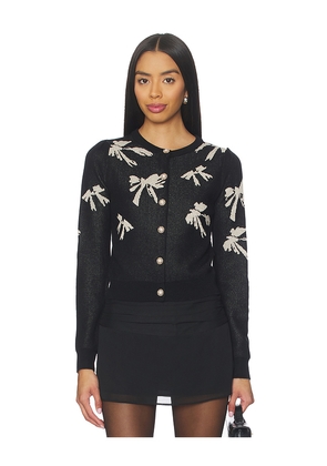 HEARTLOOM Katari Cardigan in Black. Size M. Also in XS, S, L, XL.