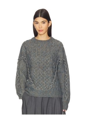 HEARTLOOM Raven Sweater in Grey. Size M. Also in XS, S, L, XL.