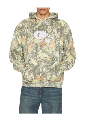 Gothicmochas Explosive Hoodie in Green. Size M. Also in S, L, XL/1X.