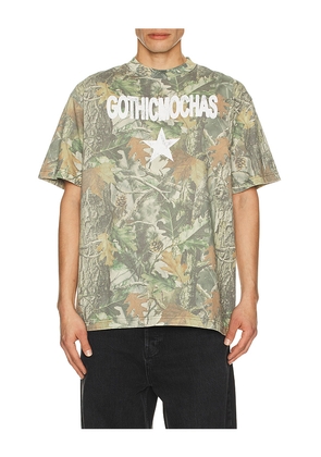 Gothicmochas Rockstar Tee in Green. Size M. Also in S, L, XL/1X.