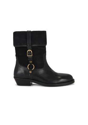 Isabel Marant Ildra Buckle Boot in Black. Size 38. Also in 37, 39, 40, 41.