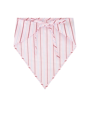 FAITHFULL THE BRAND Lucia Head Scarf in Pink.