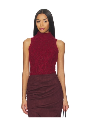 HEARTLOOM Elise Top in Red. Size M. Also in XS, S, L, XL.