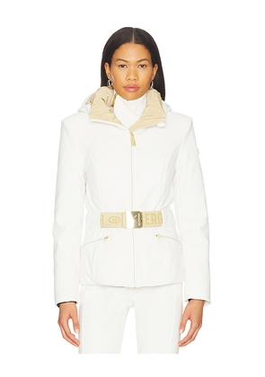 Goldbergh Prezioso Ski Jacket in Cream. Size 32. Also in 34, 36, 40.