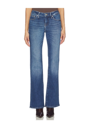 Good American Good Low Rise Boot Jeans in Blue. Size 0. Also in 2, 4, 6, 8, 10, 12, 14, 16.