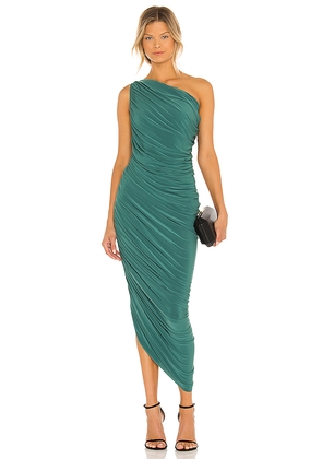 Norma Kamali Diana Gown in Green. Size M. Also in XS, XXS.