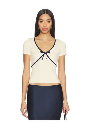 HEARTLOOM Ella Top in Ivory. Size L. Also in XS, S, M, XL.