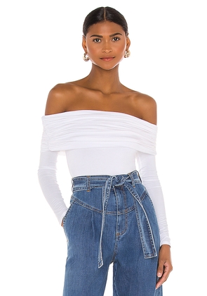 Lovers and Friends Fatima Bodysuit in White. Size S. Also in L, XL.