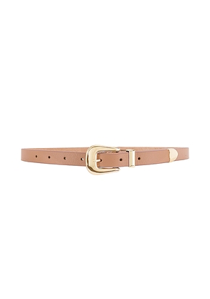 Lovestrength Eastwood Belt in Ruby Tan in Tan. Size L. Also in M, M/L, S, XL, XL/1X, XS.