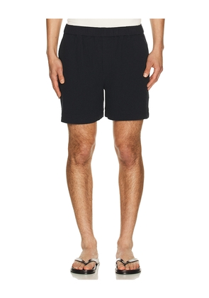 FRAME Open Weave Shorts in Navy. Size L. Also in S, M, XL/1X, XXL/2X.