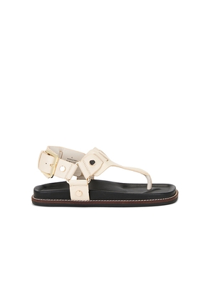 Free People Suri Square Sandal in Cream. Size 11. Also in 6, 6.5, 7, 7.5, 8, 8.5, 9, 9.5, 10.