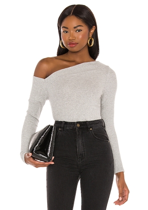 Michael Lauren Maples Long Sleeve Top in Grey. Size XL. Also in L.