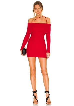 NBD Petra Mini Dress in Red. Size S. Also in XS, XL.