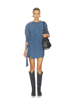 Isabel Marant Etoile Zae Dress in Blue. Size 36/4. Also in 34/2, 38/6, 40/8, 42/10.