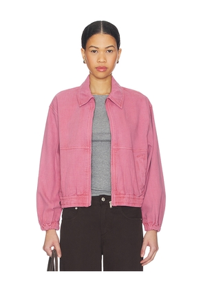 Free People x We The Free Birdie Jacket in Pink. Size L. Also in M, S, XS.