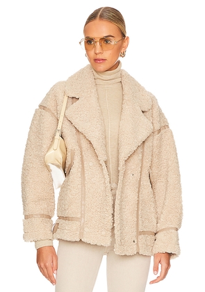 LAMARQUE Badu Jacket in Neutral. Size S. Also in L, M, XL, XS.