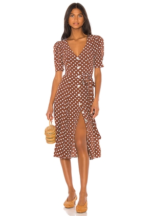 LPA Bambina Dress in Brown. Size M. Also in S, XS, XXS.