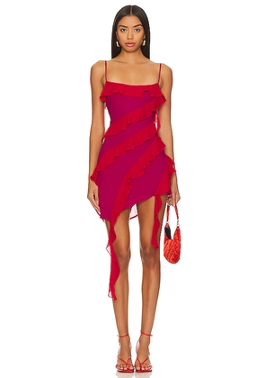 Lovers and Friends Marisol Mini Dress in Red. Size S. Also in XS.