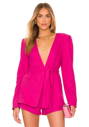 Lovers and Friends Moda Blazer in Fucshia. Size XS. Also in XXS.