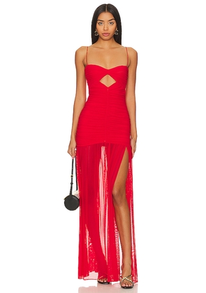 Nookie Monroe Gown in Red. Size M. Also in XS, S, XL.