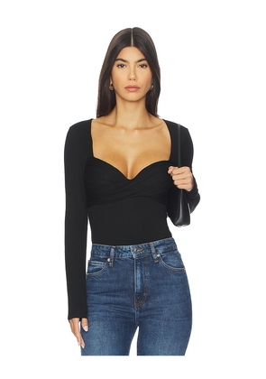 Lovers and Friends Mikka Bodysuit in Black. Size S. Also in XXS, XS, L, XL.