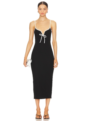 Lovers and Friends x Anja DujakoviÄ Maddison Midi Dress in Black. Size S. Also in L, M.