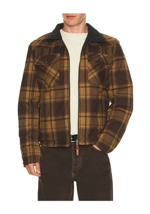 Iron & Resin Verslab Reversible Jacket in Brown. Size M. Also in L, S.