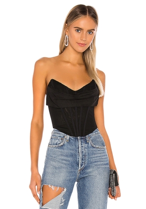 NBD Hailee Bustier Top in Black. Size S. Also in M.