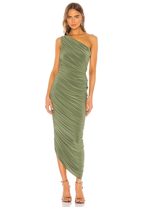 Norma Kamali Diana Gown in Green. Size M. Also in XXS, XS, S, XL.