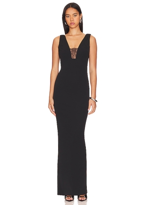 Katie May Janette Gown in Black. Size S. Also in XS.