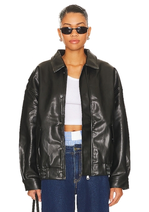 LIONESS Kenny Bomber in Black. Size M. Also in S, XL, XXL, XXS.