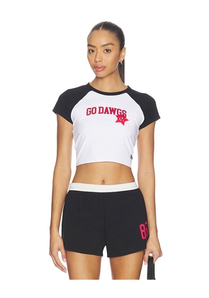 Hype and Vice University Of Georgia Homerun Tee in White. Size M. Also in XS, S, L, XL.