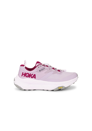 HOKA Transport GTX Sneaker in Pink. Size 5.5. Also in 10, 6, 6.5, 7, 7.5, 8, 8.5, 9, 9.5.