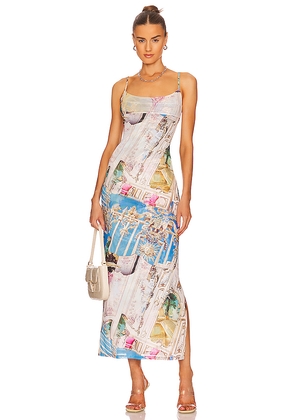 Miaou x Paloma Elsesser Thais Dress in White. Size M. Also in L, S.