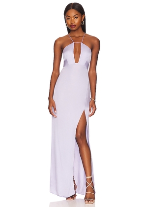 L'Academie Prisca Gown in Lavender. Size XL. Also in L.